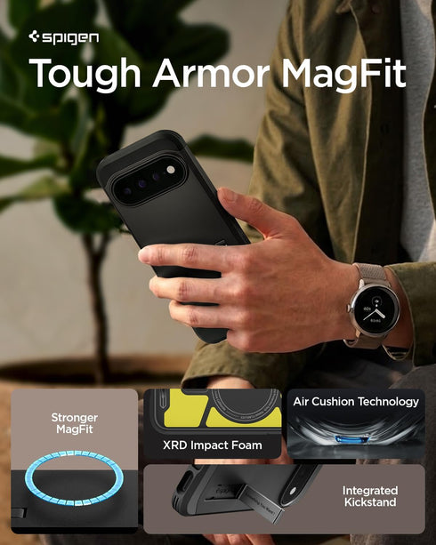 Spigen Google Pixel 11 Pro Case Tough Armor MagFit