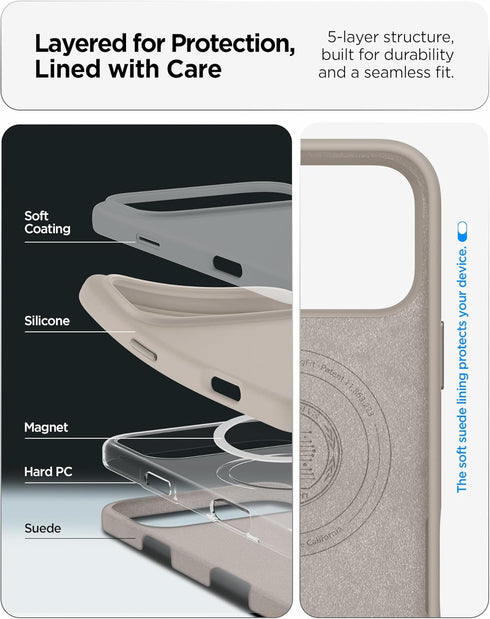 Spigen iPhone 17 PRO Case Silicone Fit MAGFIT