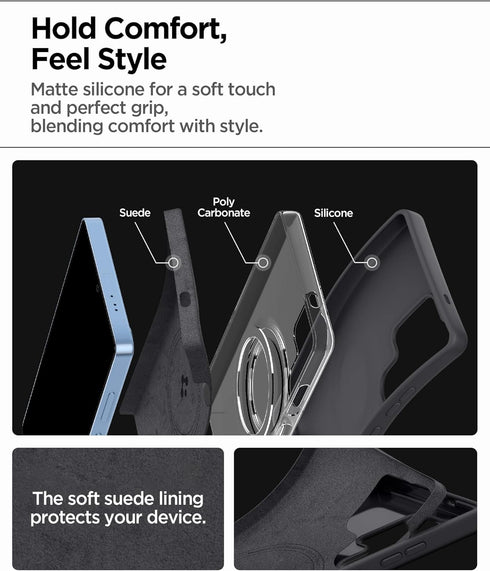 Spigen Samsung Galaxy S25 ULTRA Case Silicone Fit MAGFIT