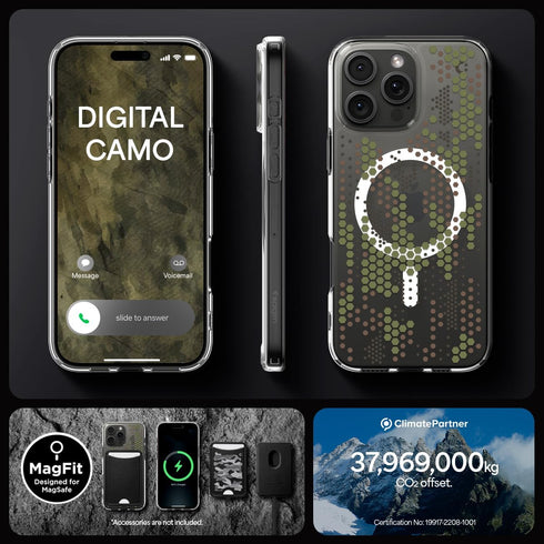 Spigen iPhone 16 Pro MAX Case Ultra Hybrid MAGFIT CAMO