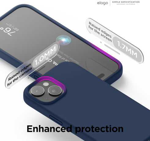elago iPhone 15 Case Liquid Silicone