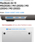 Spigen MacBook Air 13 M5/M4/M3/M2 2026/2025-2022 Case Air Skin