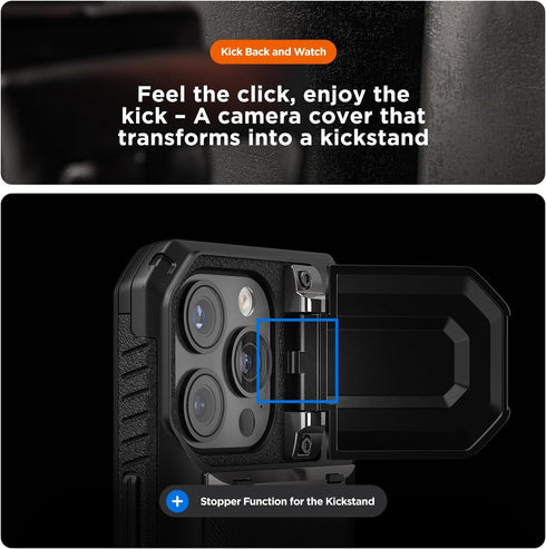 VRS Design iPhone 15 Pro MAX Case Damda Glide Duo Guard