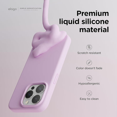 elago iPhone 15 Pro Case Liquid Silicone