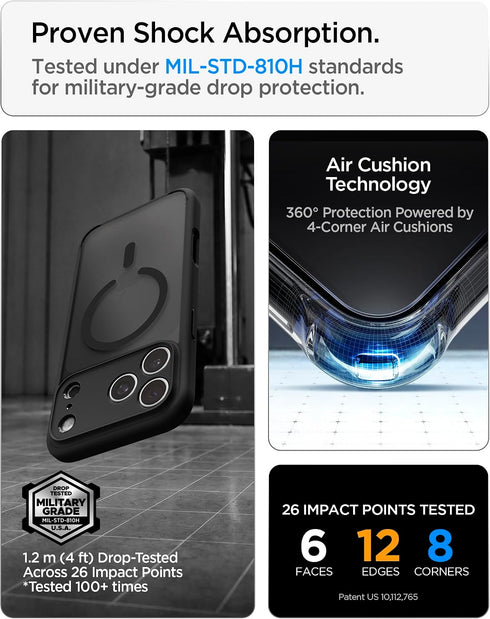 Spigen iPhone 18 Pro MAX Case Ultra Hybrid MAGFIT FROST