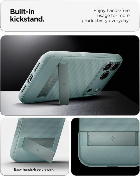 Spigen iPhone 18 Pro MAX Case Parallax S MAGFIT with Kickstand