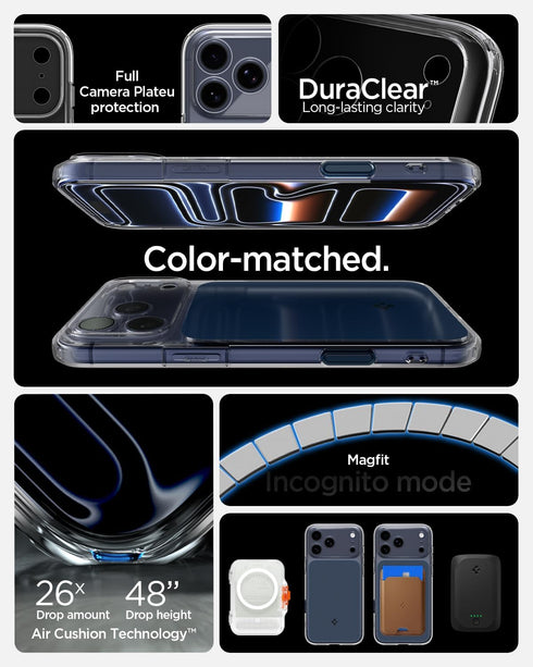 Spigen iPhone 17 PRO Case Ultra Hybrid T MAGFIT