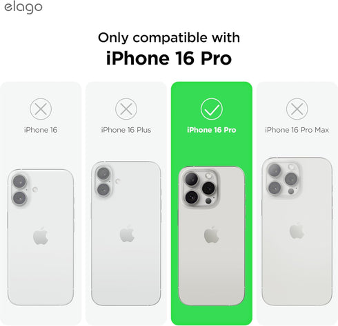 elago iPhone 16 PRO Case Magnetic Leather (MagSafe)