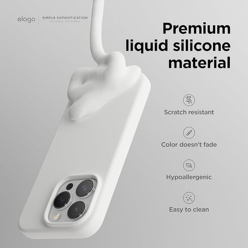 elago iPhone 15 Pro Case Liquid Silicone