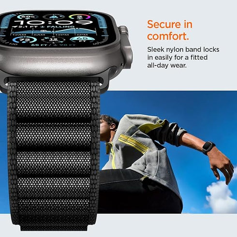 Spigen Apple Watch Band Series (49/46/45/44/42mm) WBF1 Fabric Strap