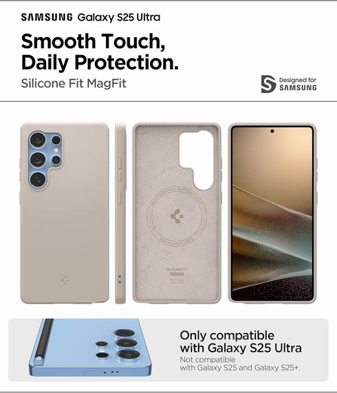 Spigen Samsung Galaxy S25 ULTRA Case Silicone Fit MAGFIT