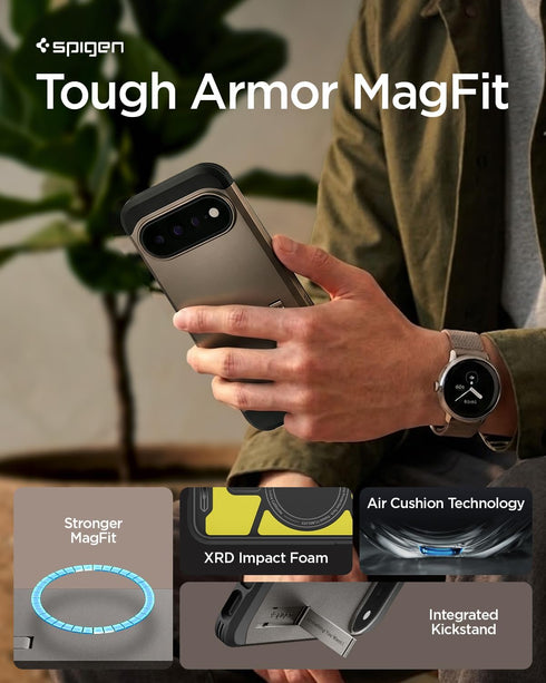 Spigen Google Pixel 11 Pro Case Tough Armor MagFit