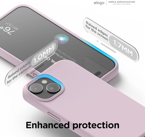 elago iPhone 15 Case Liquid Silicone