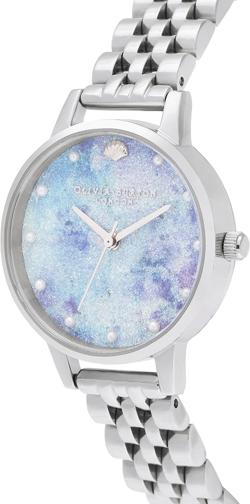 Olivia Burton Under The Sea, Deep Sea Dial Stainless Steel Bracelet (30mm)