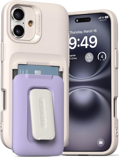 VRS Design iPhone 16 PLUS Case D-Wallet ORB