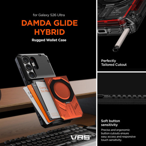 VRS Design Samsung Galaxy S26 ULTRA Case Damda Glide Hybrid
