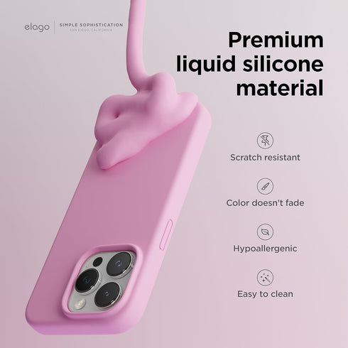 elago iPhone 15 Pro Case Liquid Silicone