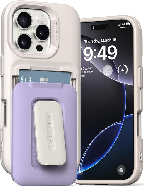 VRS Design iPhone 16 PRO Case D-Wallet ORB