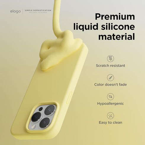 elago iPhone 15 Pro Case Liquid Silicone