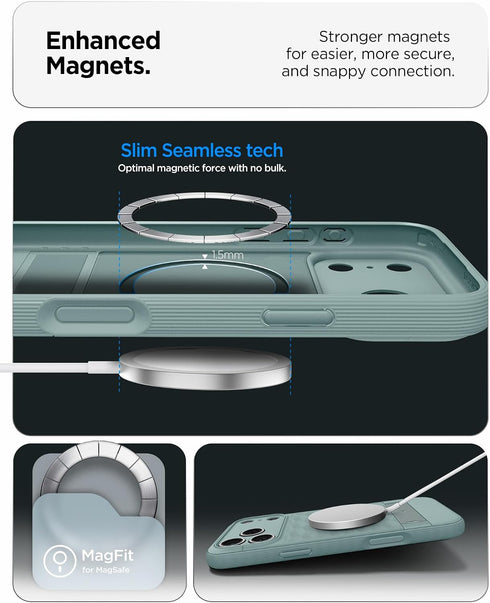 Spigen iPhone 18 Pro MAX Case Parallax S MAGFIT with Kickstand