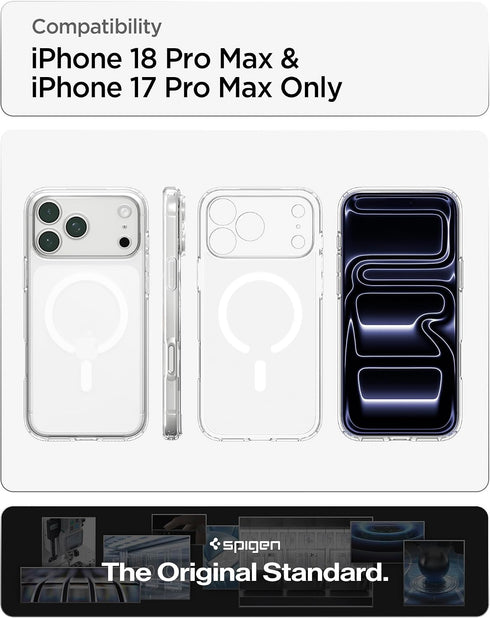 Spigen iPhone 18 Pro MAX Case Ultra Hybrid MAGFIT FROST