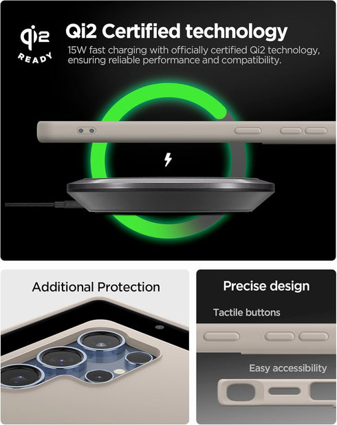 Spigen Samsung Galaxy S25 ULTRA Case Silicone Fit MAGFIT