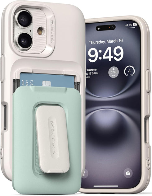 VRS Design iPhone 16 Case D-Wallet ORB