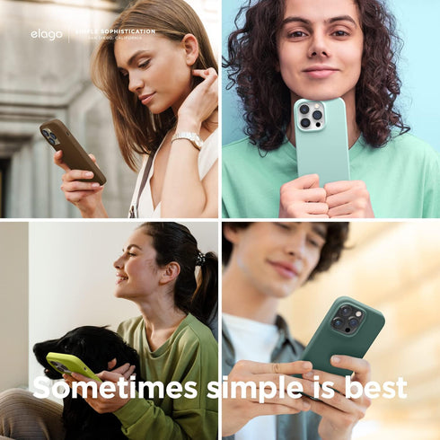elago iPhone 14 Case Liquid Silicone