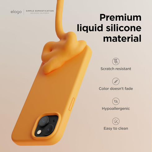 elago iPhone 15 Case Liquid Silicone