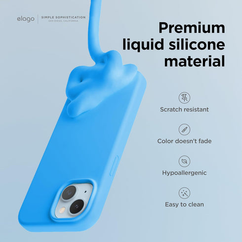 elago iPhone 15 Case Liquid Silicone