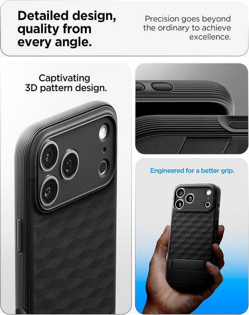 Spigen iPhone 18 Pro MAX Case Parallax S MAGFIT with Kickstand