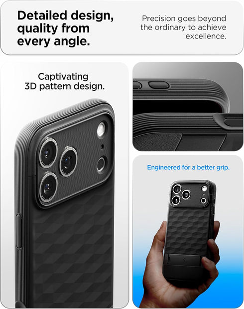 Spigen iPhone 17 Pro MAX Case Parallax S MAGFIT with Kickstand