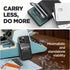 VRS MagFlip PRO Magnetic Wallet Detachable Card Holder