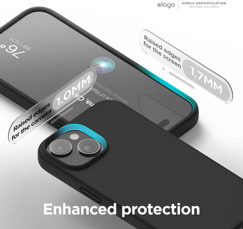 elago iPhone 15 Case Liquid Silicone