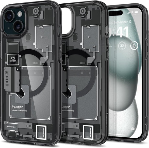 Spigen iPhone 15 PLUS Case Ultra Hybrid MagFit Zero One