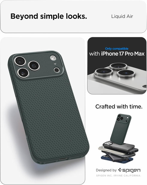 Spigen iPhone 17 Pro MAX Case Liquid Air
