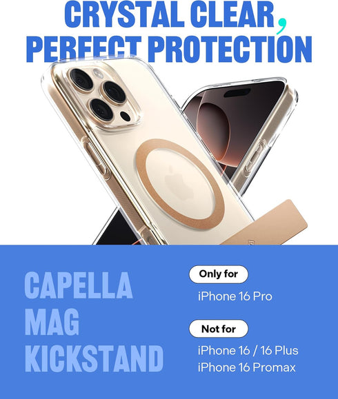 Caseology iPhone 16 PRO Case Capella MAG Kickstand