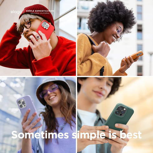 elago iPhone 14 Case Liquid Silicone