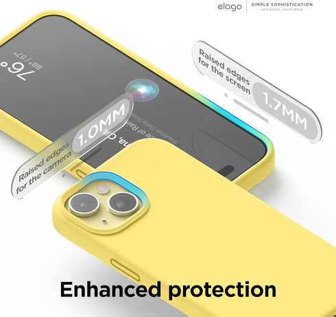 elago iPhone 15 Case Liquid Silicone