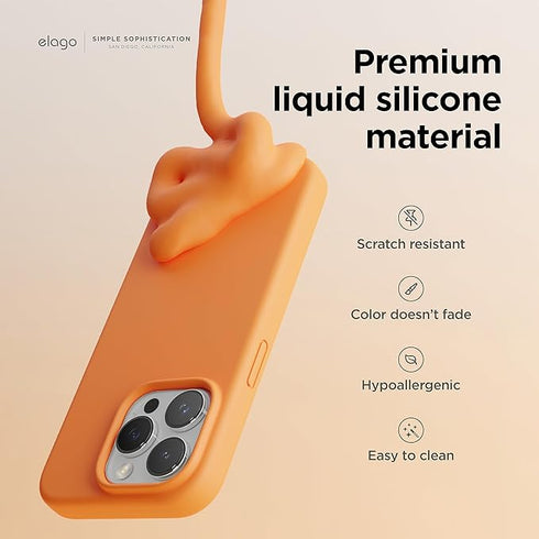 elago iPhone 15 Pro Case Liquid Silicone