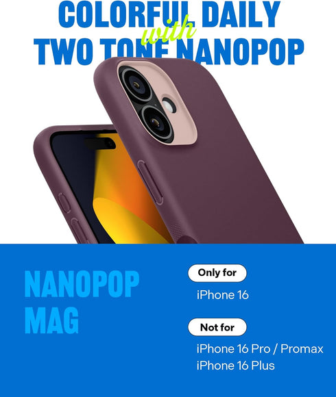Caseology iPhone 16 Case Nano Pop MAG