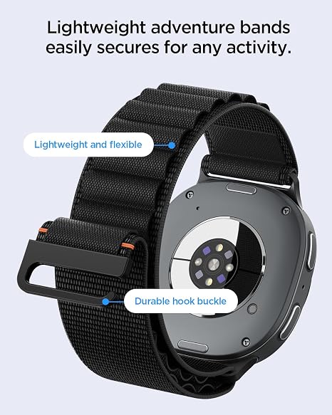 Spigen Samsung Galaxy Watch Band Series 9/8 44/40mm 8 Classic 46mm WBF1