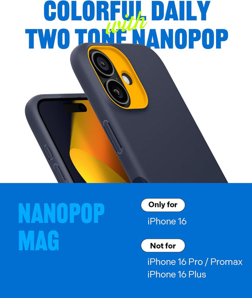 Caseology iPhone 16 Case Nano Pop MAG