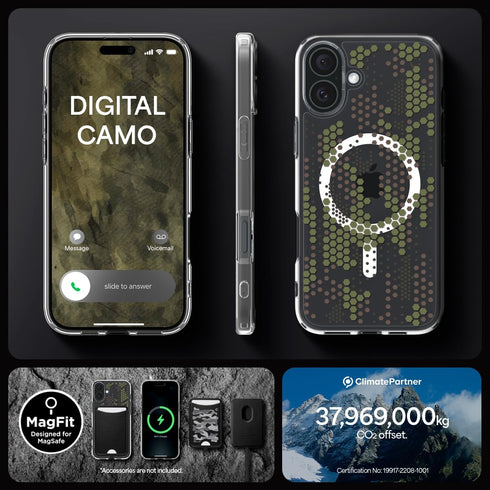 Spigen iPhone 16 Case Ultra Hybrid MAGFIT CAMO