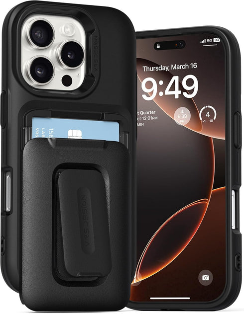 VRS Design iPhone 16 PRO Case D-Wallet ORB