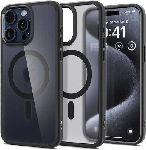 Spigen iPhone 15 PRO Case Ultra Hybrid MagFit FROST