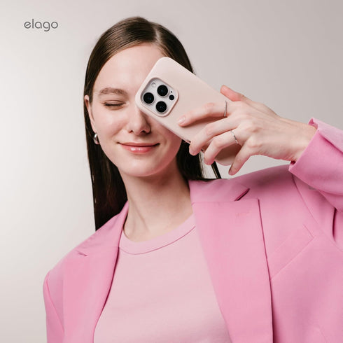 elago iPhone 16 PRO Case Magnetic Leather (MagSafe)