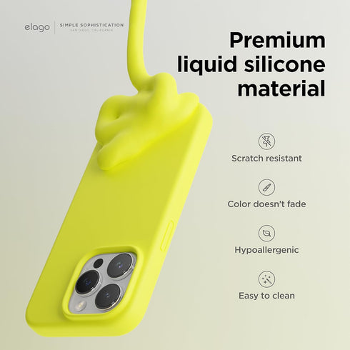 elago iPhone 15 Pro Case Liquid Silicone