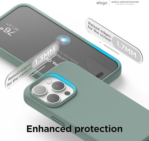 elago iPhone 15 Pro Case Liquid Silicone