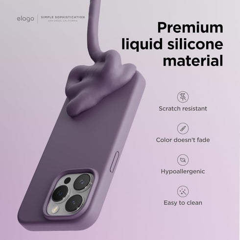 elago iPhone 15 Pro MAX Case Liquid Silicone